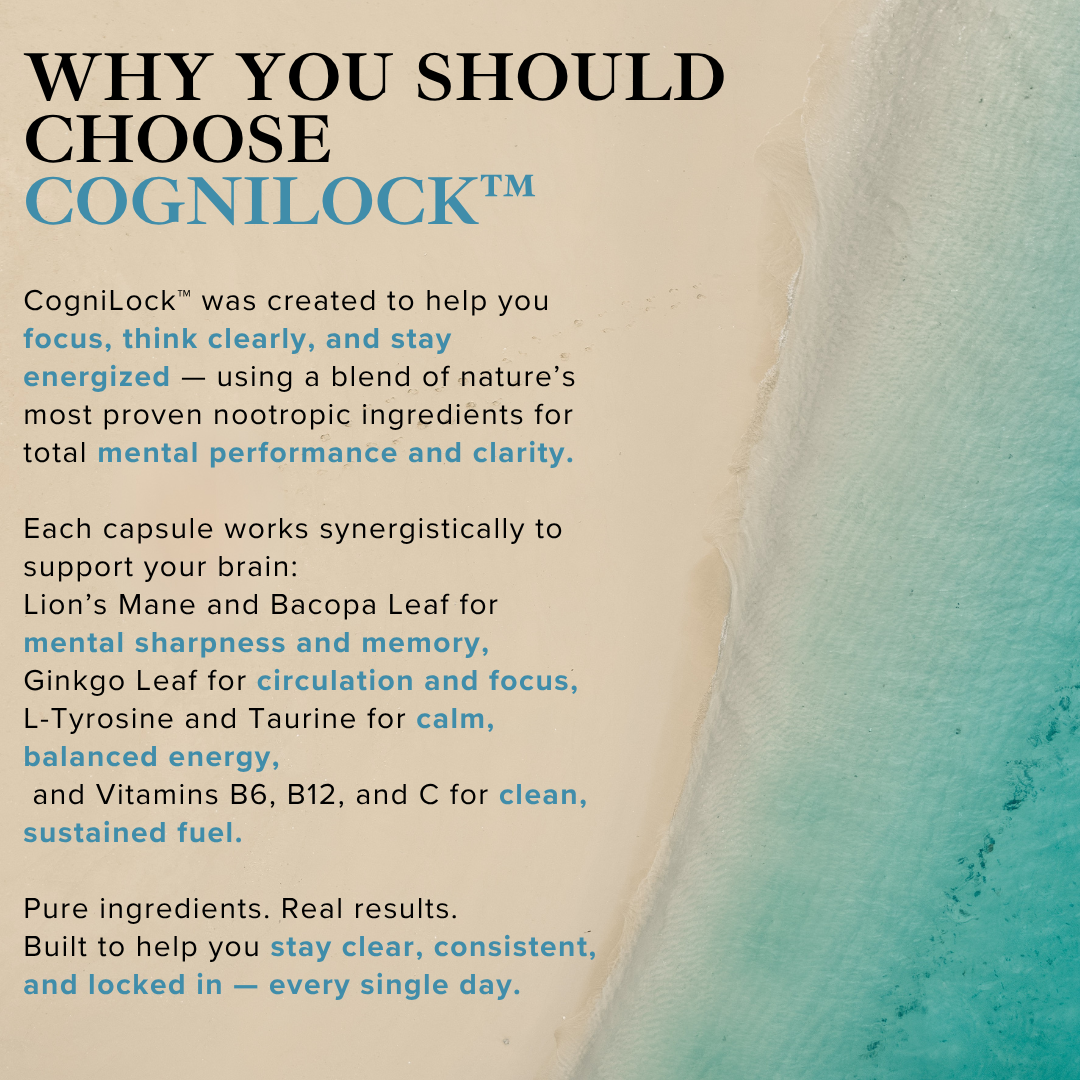 CogniLock - Daily Brain, Energy and Focus Support