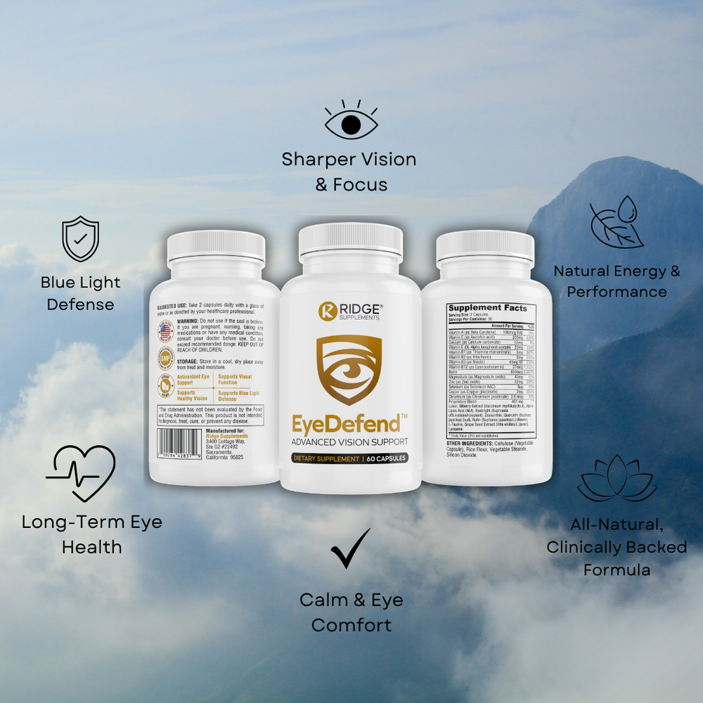 EyeDefend - Advanced Vision and Eye Comfort Support