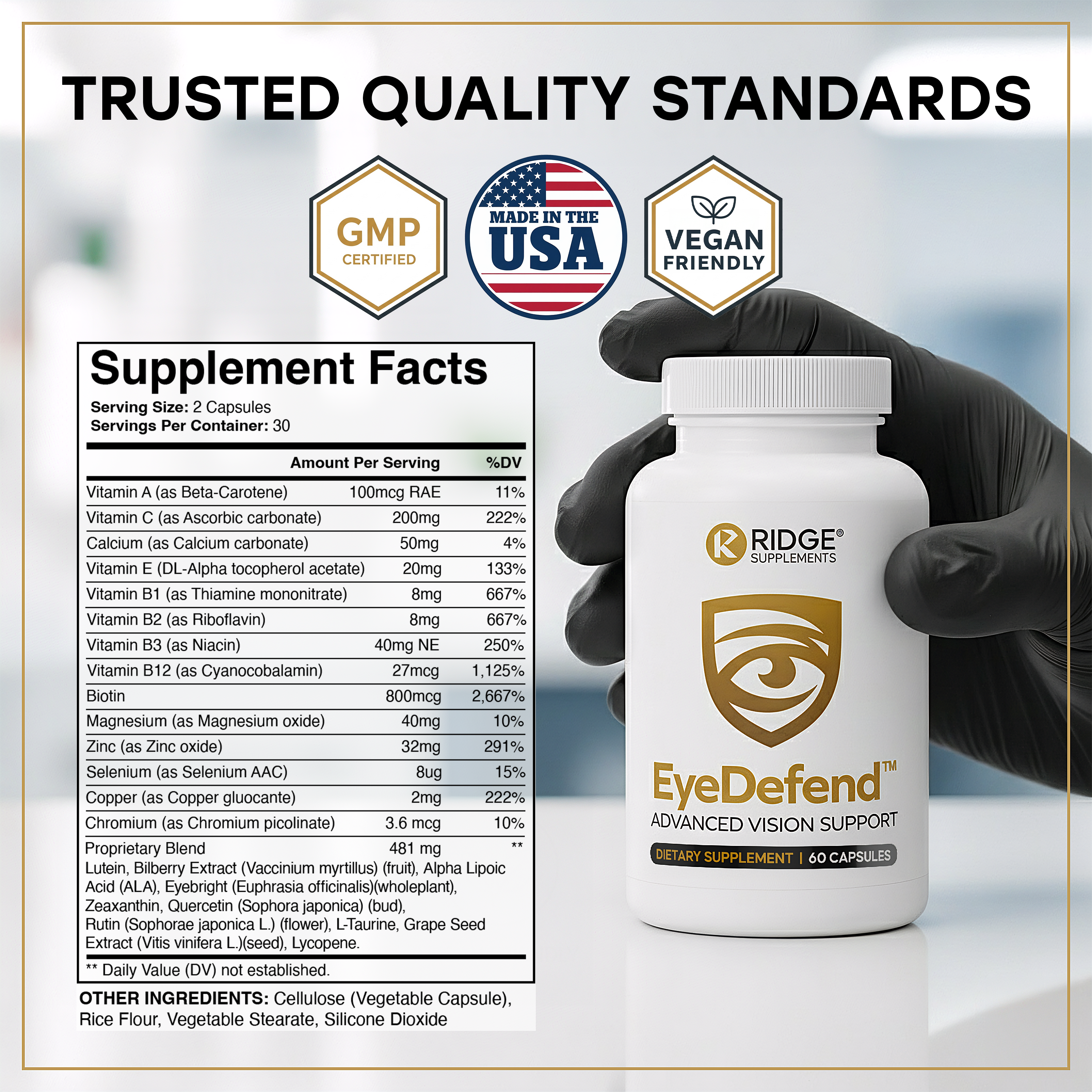 EyeDefend - Advanced Vision and Eye Comfort Support