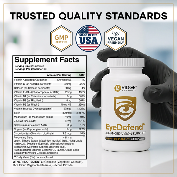 EyeDefend Advanced Vision Support