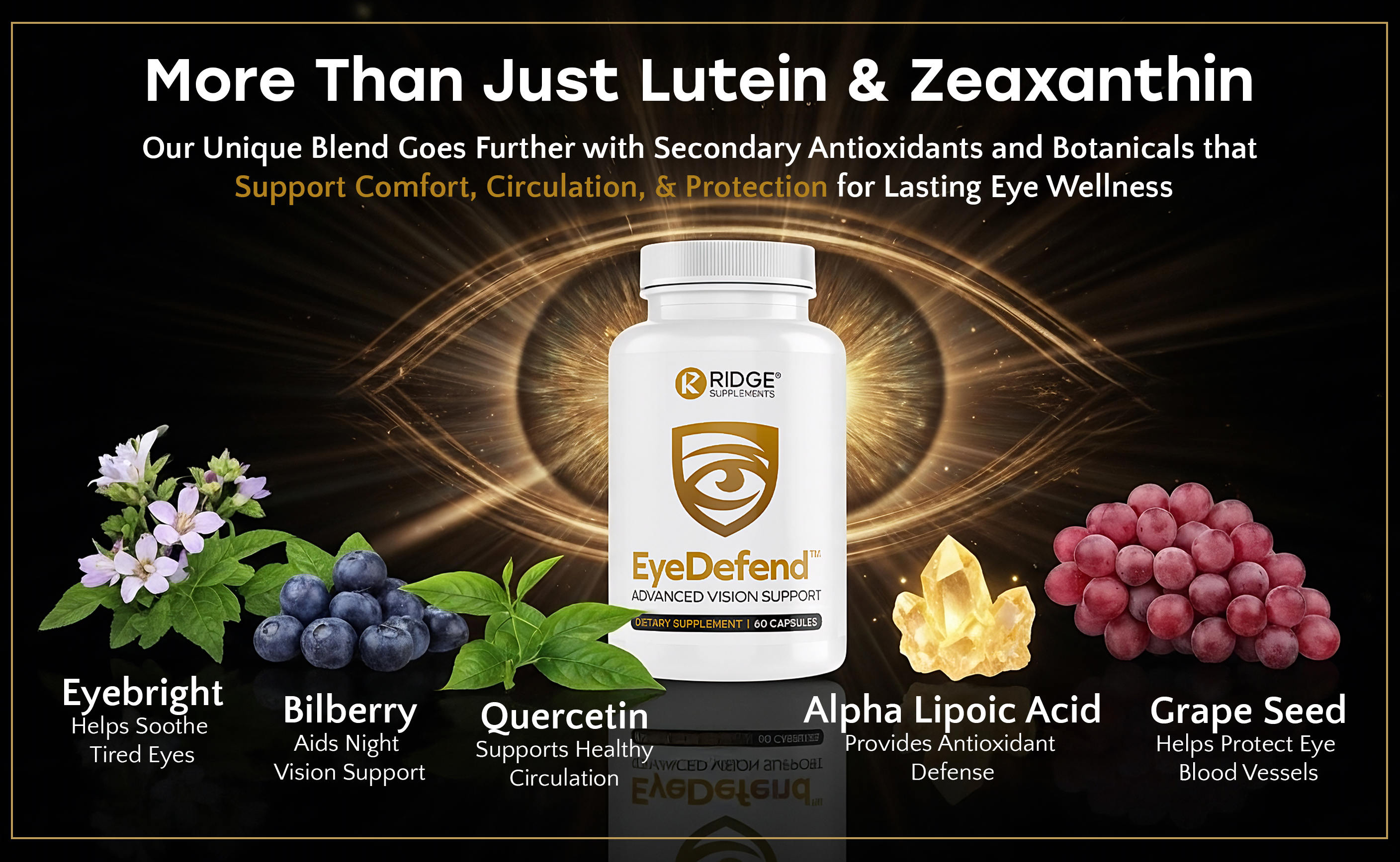 EyeDefend - Advanced Vision and Eye Comfort Support