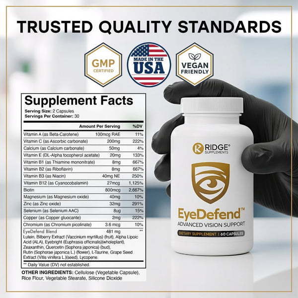 EyeDefend - Advanced Vision and Eye Comfort Support