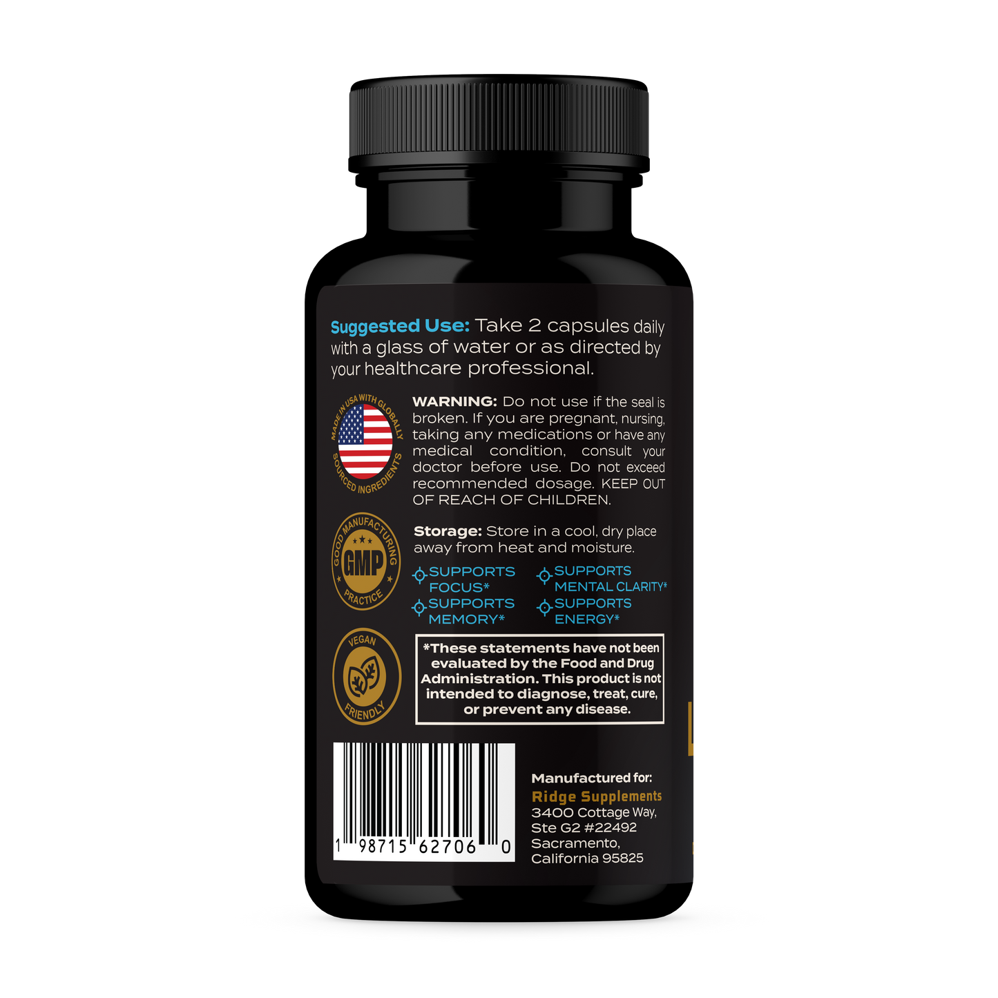 CogniLock – Daily Lifestyle Energy & Focus Support