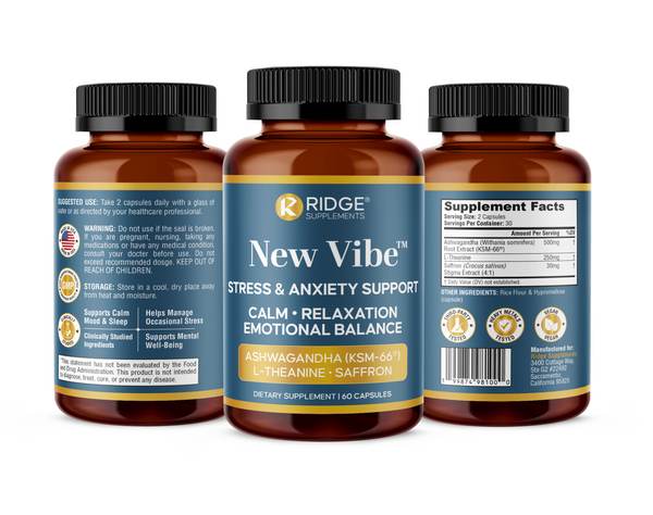 New Vibe Stress & Mood Support